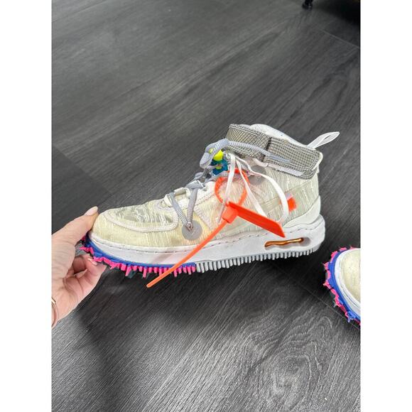 Off-White x Nike Air Force 1 Mid Sneakers Size 7(40)